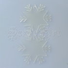 Akrylátová dekorace - Acrylic Snowflake 2pcs Dovecraft